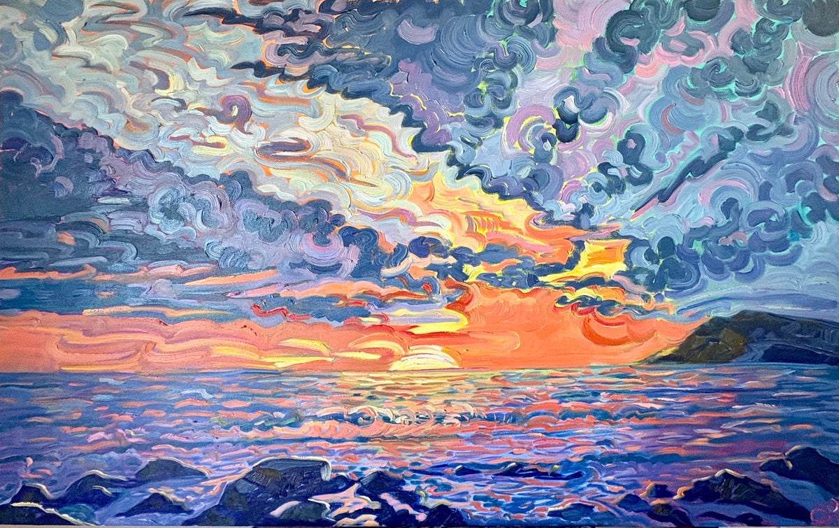 Shell Beach Sunset