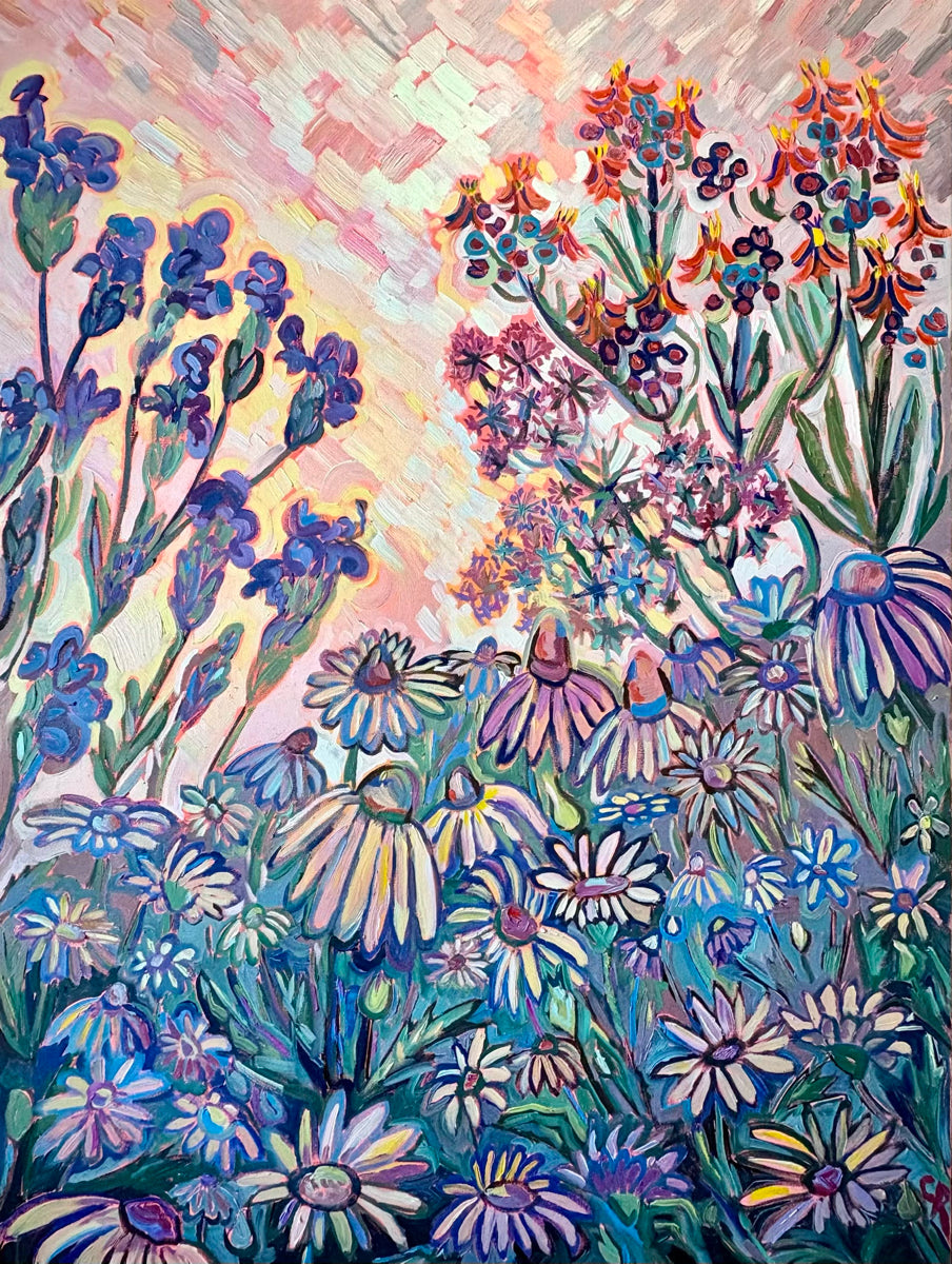 Lavender, Milkweed & Daisies